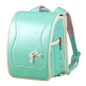 Light Green Childrens <b>Backpack</b> 14 In With Bow Design For School Girls Spring 2023 - Product Image 1