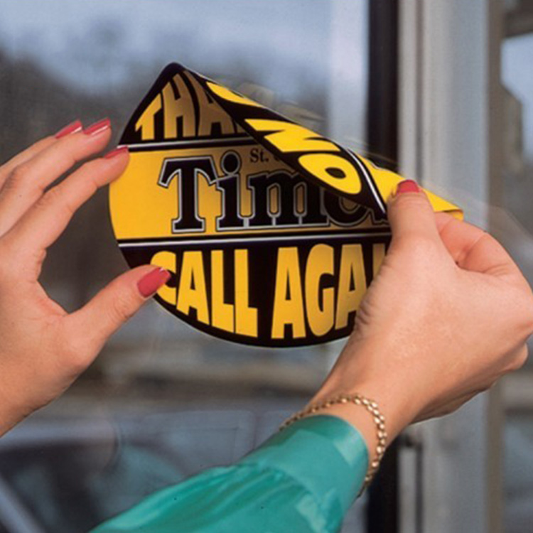 ПВХ Виниловая наклейка на заказ, Печатная рекламная наклейка