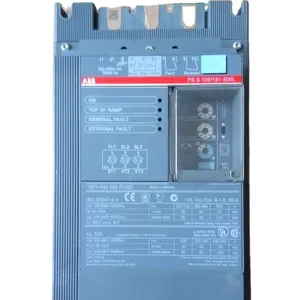 PSS105/181/-500L SOFT STARTER 65-105 AMP 220-240 VAC 50/60 HZ -40 TO +70 DEGREES C IP00 (PSS105/181-500L)
