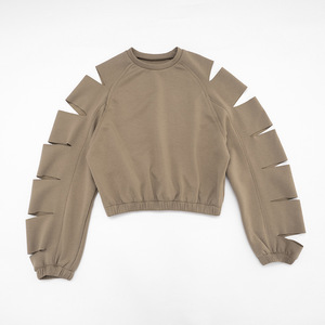 Pakaian wanita musim semi musim gugur Set 2 potong atasan dan rok berongga pakaian wanita seksi Y2k setelan dua potong pakaian wanita 2026 - Product Image 5