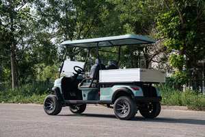 Carrello Elettrico Utilitario in Alluminio di Alta Qualità con 3-4 Posti, Tendenza 2024, Alta Altezza da Terra, 48V, 70-90km di Autonomia, in Offerta - Product Image 3