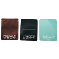 En stock – Sachets en aluminium Mylar anti-odeur à trois soudures latérales de 1g pour thé et café