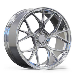 Ruedas de cancelación de ruido de aleación forjada pulida Nuevas recomendadas para usar con neumáticos silenciosos para Mercedes- 2018 S560 - Product Image 1