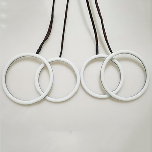 Populaire 80MM Full Circle <span class=keywords><strong>Halo</strong></span> Anneaux Blanc Et Ambre Double Couleur Angel Eye Led 4 Anneaux Pour BMW Dodge - Product Image 2
