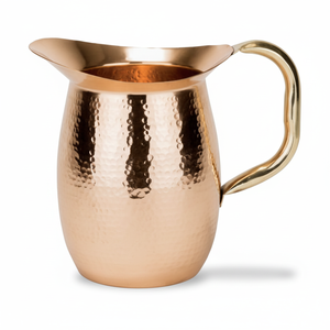 High Quality Mirror Polished Copper <b>Drinking</b> <b>Jug</b> Brass Handle Water <b>Jug</b> Home Wedding Parties Hotels Restaurants Stainless Steel - Product Image 1