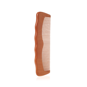 Peines de Madera Personalizados de Sándalo, Peral, Nogal y Bambú para Cabello y Barba con Logotipo - Product Image 2