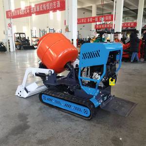 New Mini Garden Skid Steer Loader with EPA Engine Front Loader Crawler 2-4 Ton Rated Load Bucket Attachment <b>Small</b> <b>sliding</b> mixer - Product Image 3