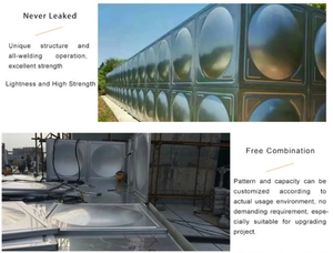 ถังเก็บน้ำสแตนเลส 1000 ลูกบาศก์เมตร 1,000,000 ลิตร สำหรับฟิลิปปินส์ - Product Image 4