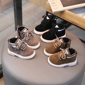 Nuovi <span class=keywords><strong>stivali</strong></span> singoli antiscivolo di moda autunno inverno soffice suola per i ragazzini eleganti e comodi <span class=keywords><strong>stivali</strong></span> corti Casual - Product Image 3