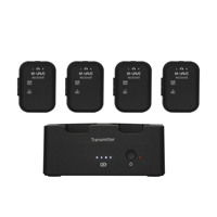 Sistem Monitor In-Ear Nirkabel Profesional 2.4G dengan Transmitter dan Receiver serta Charging Base