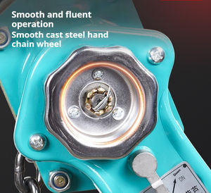 Mesin pengangkat rantai baja portabel, lift rantai Manual terbalik kawat baja kapasitas angkat 0.75T/1T/2T/3T/6T - Product Image 4