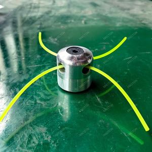 Brush Cutter Trimmer Head Kit with Nylon Line, Hex Key & Washers, Lawn Mower Garden <b>Machinery</b> <b>Grass</b> <b>Cutting</b> Accessory - Product Image 2