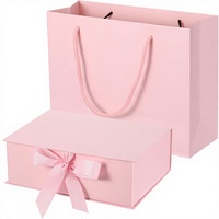Pochettes roses pour la Saint-Valentin avec gaufrage et fonction recyclable, couvercles fantaisie à rabat, grands gobelets à vin pour anniversaires