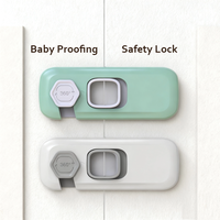 Verrou de sécurité certifié pour armoire, réglable et flexible, pour la protection des enfants et la sécurité domestique