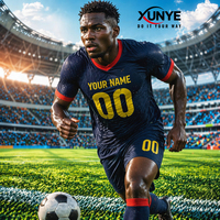 Kuest Wholesale – Nouveaux ensembles d'uniformes d'équipe personnalisés en polyester-coton confortables pour l'été, shorts de sport respirants pour hommes, services OEM
