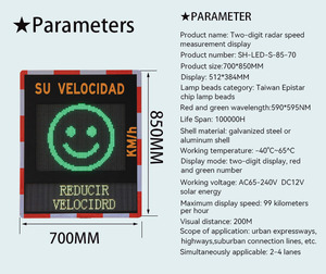 Năng lượng mặt trời Led Ngoài Trời khả năng hiển thị cao nhôm giao thông Đăng Board cho an toàn đường bộ giới hạn tốc độ chỉ số - Product Image 6