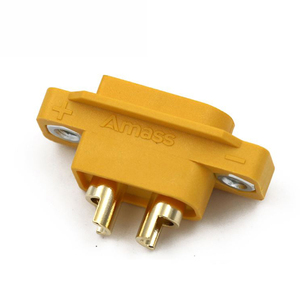 Connecteur de prise <span class=keywords><strong>XT60E</strong></span> jaune Amass <span class=keywords><strong>m</strong></span>âle pour modèles RC, 10 pièces - Product Image 4