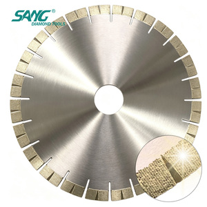 Lames de <span class=keywords><strong>scie</strong></span> diamantées segmentées Arix de 350 mm, 400 mm, 500 mm, 600 mm pour une coupe rapide de pierre dure, granit, quartzite - Product Image 1