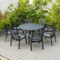Ensembles de table basse et de chaises en rotin pour le jardin design moderne