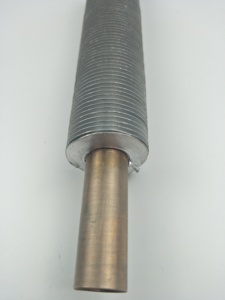 Tuyaux à ailettes en cuivre extrudé et en aluminium de BW Factory, tubes à ailettes en cuivre enroulés pour échangeur de chaleur - Product Image 5