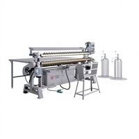 Machine de fabrication et d'assemblage de matelas à ressorts de luxe haute vitesse, capacité 80 lits/8h, 380V
