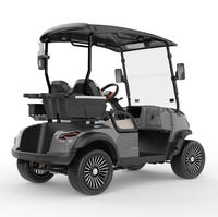 Voiturette de golf électrique haute performance 2 places, batterie lithium 48V, autonomie 70 km, véhicule de golf électrique en gros