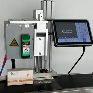 طابعة ليزر الأشعة تحت البنفسجية تنتهي صلاحيتها برقم الدُفعة للزجاجة المستديرة ، ماكينة التعليم بالليزر عبر الإنترنت - Product Image 2