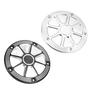 Motorfiets Derby <span class=keywords><strong>Cover</strong></span> 5 Gaten Motor Zijkap voor Harley Softail FLSB 18-Up Breakout <span class=keywords><strong>Fat</strong></span> Boy 2019-2026 Primaire Koppeling Kap - Product Image 2