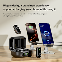Microphone sans fil S50 Mini 2.4G, micro-cravate sans fil à clip dorsal, longue autonomie pour téléphone portable