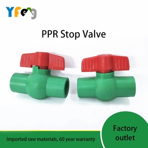 Valvola di arresto PPR all'ingrosso rubinetto di arresto personalizzato tubo PPR e valvola di arresto del raccordo - Product Image 2