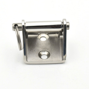 Moulage précis SS316 <span class=keywords><strong>bouchon</strong></span> de verrouillage de chaîne d'ancrage <span class=keywords><strong>bouchon</strong></span> de chaîne marine avec anneau rapide à broches matériel de bateau en acier - Product Image 5