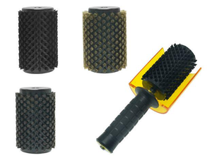 Kit de cepillo de rodillo de cera de esquí DIY Industrial de alta calidad cepillo de pelo de caballo de cerdas y cepillo de alambre de cobre OEM personalizable - Product Image 5