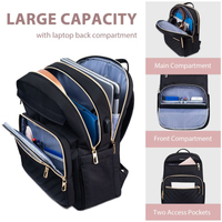Ensemble multifonctionnel de trois pièces pour le voyage d'affaires Sac à dos scolaire Chargement USB Sac à dos d'ordinateur pour étudiants Sac pour ordinateur portable