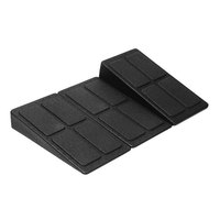 Barre de traction EPP réglable en 3 parties avec pédale inclinée pour yoga, fitness, exercices, étirements, squats profonds et entraînement des jambes