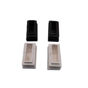 <b>Square</b> Plug Plastic 15x30 Mm Black White For Furniture Industry Durable Connector - Product Image 4