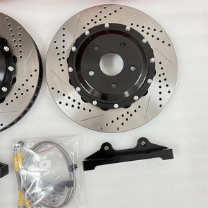 Kit d'étriers de frein à six pistons Jekit avec disque de frein de 380x34 mm pour F32 2014 Land Cruiser 200 - Product Image 6