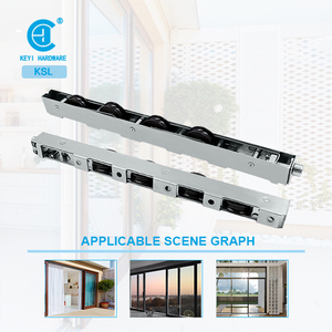 Chất lượng cao CửA Sổ Con Lăn Đôi bánh xe đa-đặc điểm kỹ thuật Thép không gỉ cửa sổ trượt và cửa Con lăn ròng rọc bánh xe - Product Image 4
