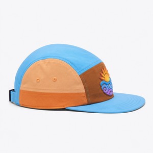 Wholesale T&L Brand Custom Logo Vinyl Badge <b>Waterproof</b> Adjustable 5-Panel Running Hat Performance Sports <b>Cap</b> Manufacturer - Product Image 3