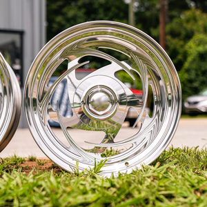 Rines GTP Forged Billet 17x11 18x11 20x11 5x5 5x127 Pulidos con Borde Convencional para Camionetas Chevy C1500 GMC Sierra OBS - Product Image 2