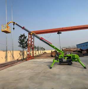 בום טלסקופי להרים דיזל/בנזין/עכביש חשמלי שולחן כל שטח טיפוס זחל מעקב אחר פלטפורמה הידראולית - Product Image 4