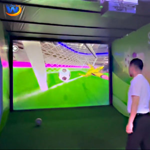 AR thể thao nhiều người chơi AR Tennis Bóng đá bóng rổ trò chơi Đào tạo bóng chuyền multiball tương tác trò chơi chiếu tường - Product Image 5