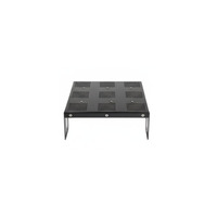 Fabrication sur mesure de tôles usinées CNC avec électroérosion à fil et brochage pour boîtiers de racks d'amplificateurs - Plaque en acier inoxydable