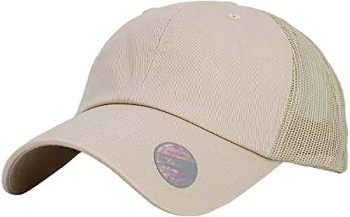 Ivory classic mesh cap