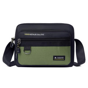 Bolso Bandolera para Hombre, Estilo Moderno, Tela Oxford, Resistente, para Uso Diario, Primavera 2025, Verde - Product Image 1