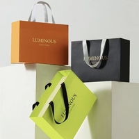 Bolsas de papel de lujo Premium con logotipo para empresas Tiendas de ropa Tiendas de óptica y salones de belleza para uñas