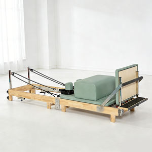 معدات بيلاتس احترافية، جهاز بيلاتس خشبي قابل للطي لتمديد العضلات، مناسب لاستوديوهات اليوغا واللياقة البدنية - Product Image 2