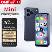 A19 Mini Akıllı Telefon 4.5" HD Android 10 2GB/3GB RAM 16GB/64GB ROM Çift SIM 4G Play Store Taşınabilir Cep Telefonu
