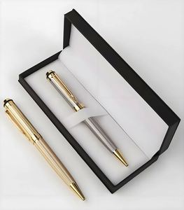 Luxury Metal Ballpoint <b>Pen</b> with logo Business Signature Metal <b>Pen</b> Black Custom Rollerball <b>Pens</b> for Corporate Group Purchases - Product Image 3