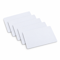 Vorrätige NTAG213 Mini-Tags, Blanko Weiße NFC Smart Cards, 13,56 MHz, Bedruckbar, CR80 PVC RFID für Hotelzugang und Mitgliedermanagementsysteme