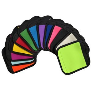 Luggage Handle <b>Wrap</b> Suitcase Identifier Bag Strap Cover Easy Bright Sleeve Grips Comfort Neoprene Concealed Tag for Airport - Product Image 2